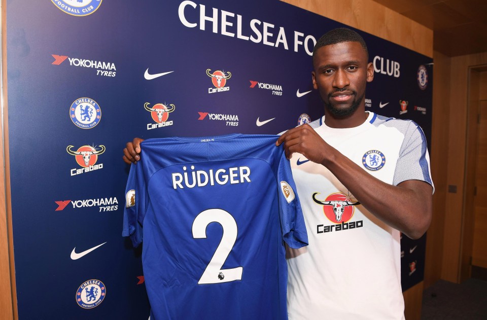 Antonio Rudiger admits he joined Chelsea to play under Antonio Conte