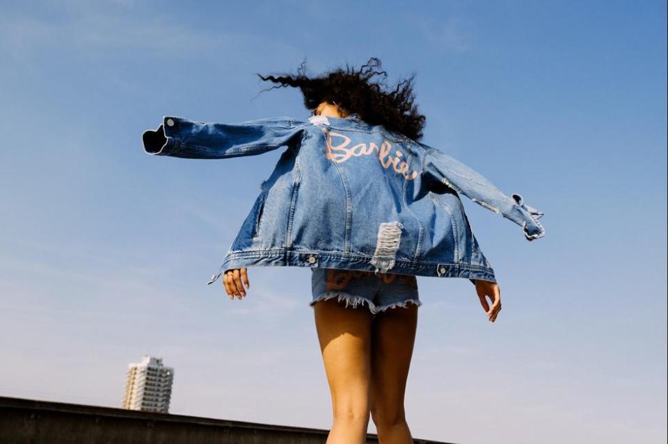  Items such as this denim jacket are expected to be a hit among Barbie fans