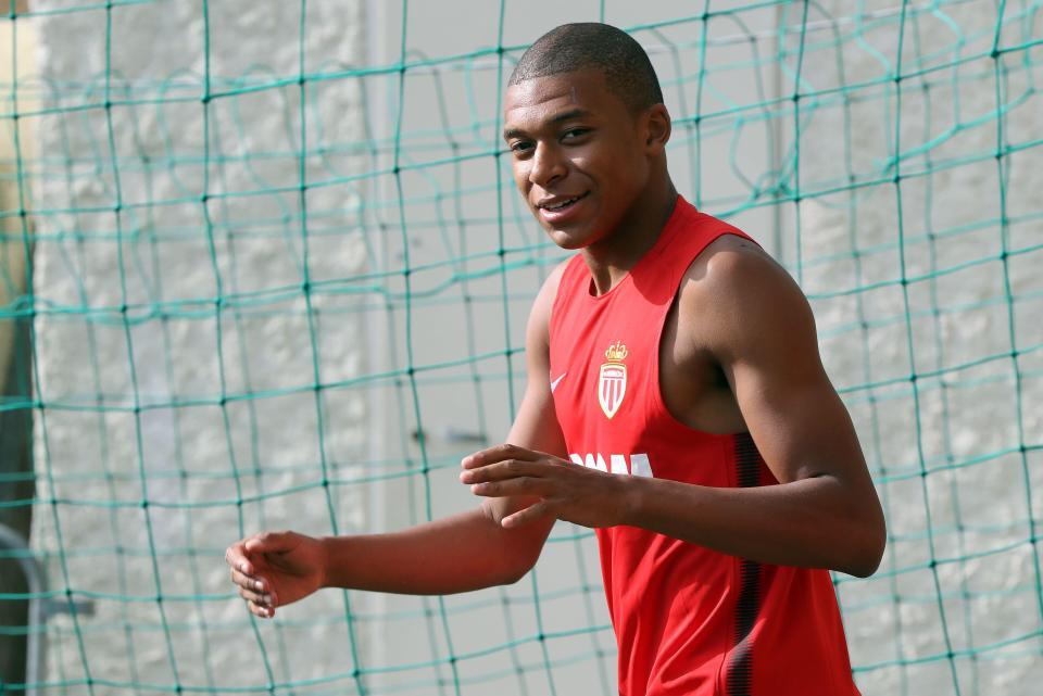 Mbappe holds the record of Monaco's youngster ever scorer - aged 17 years, 62 days