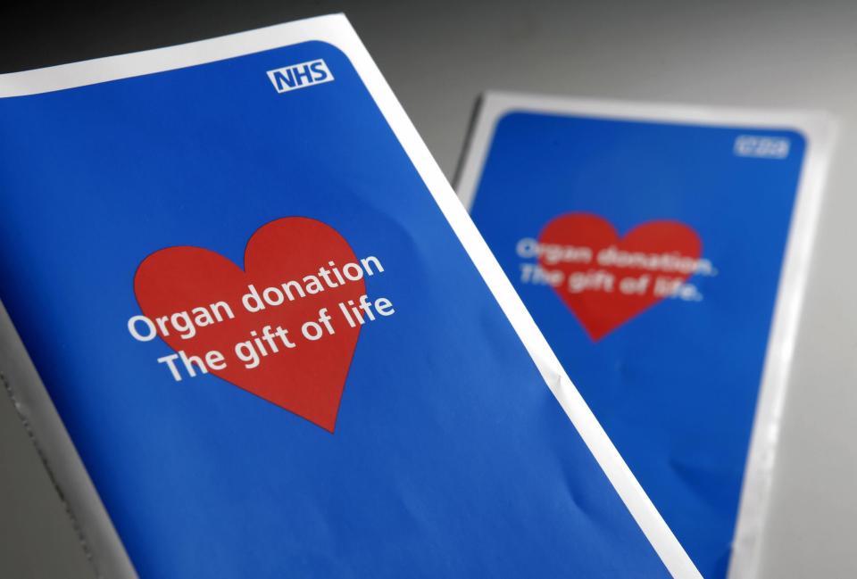 From May 20, 2020, everyone in England is automatically signed up to organ donation unless they opt out