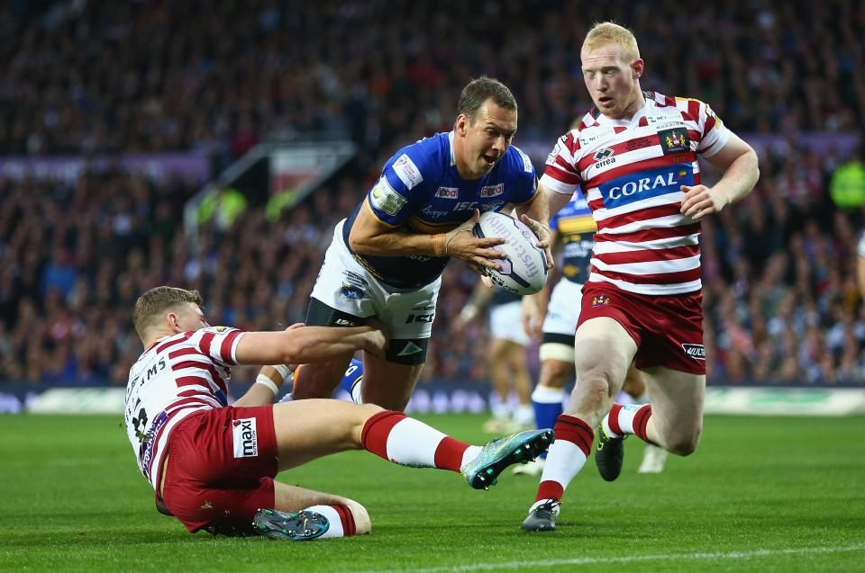 Danny McGuire is the leading try scorer in Super League history