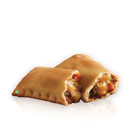  The Pizza McPuff caters for the vegetarians in India