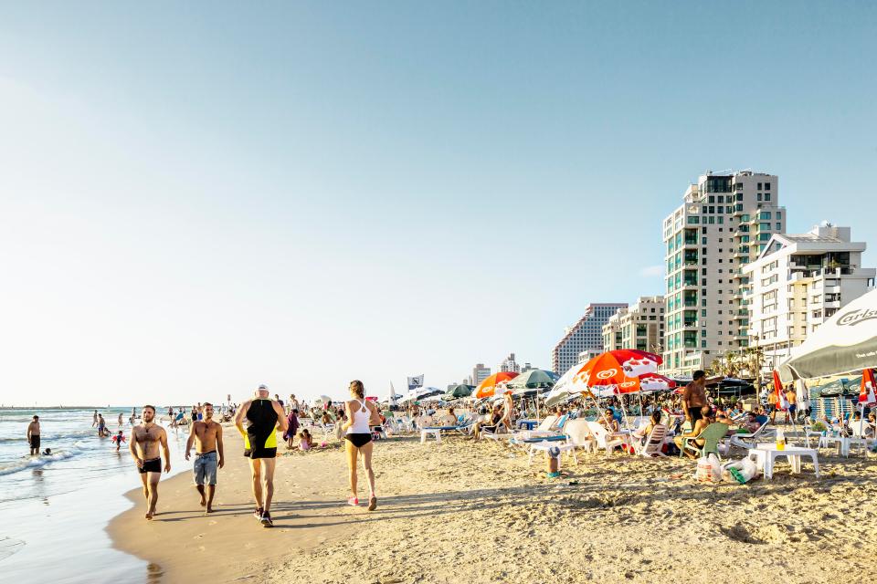  Tel Aviv is a cosmopolitan city in Israel