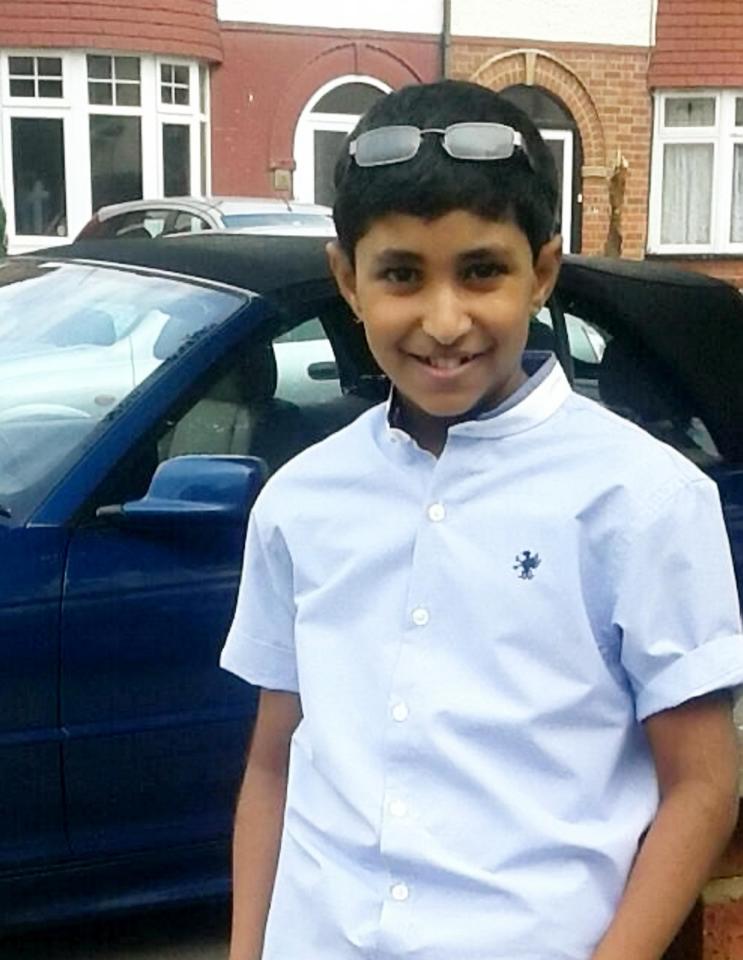  Karanbir Cheema went into anaphylactic shock after cheese was flicked at him in June 2017