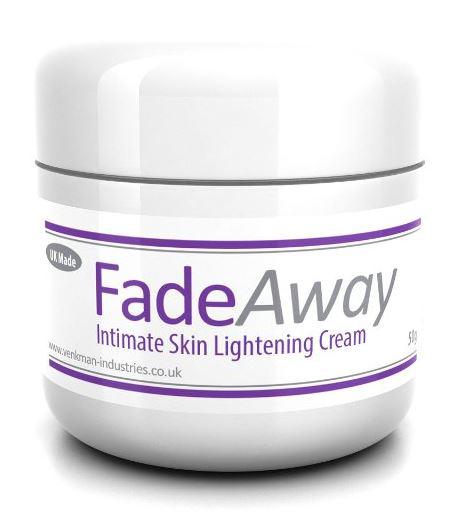  Bleaching creams like FadeAway claim to lighten your lady bits