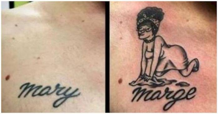  From Mary to Marge Simpson - now there's a transformation