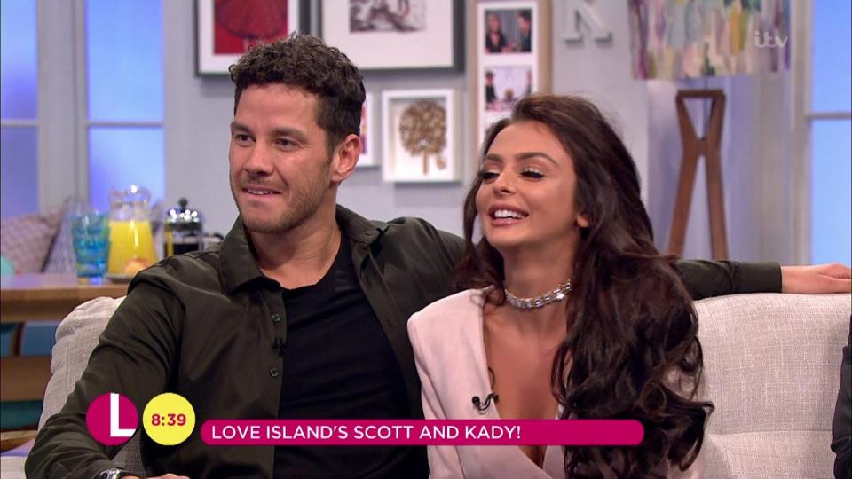 Love Island's Kady McDermott fears she and boyfriend Scott Thomas could be targeted by burglars