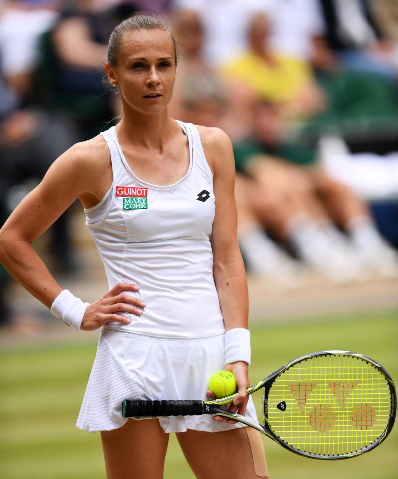 Magdaléna Rybáriková lost in the semi-final against Muguruza