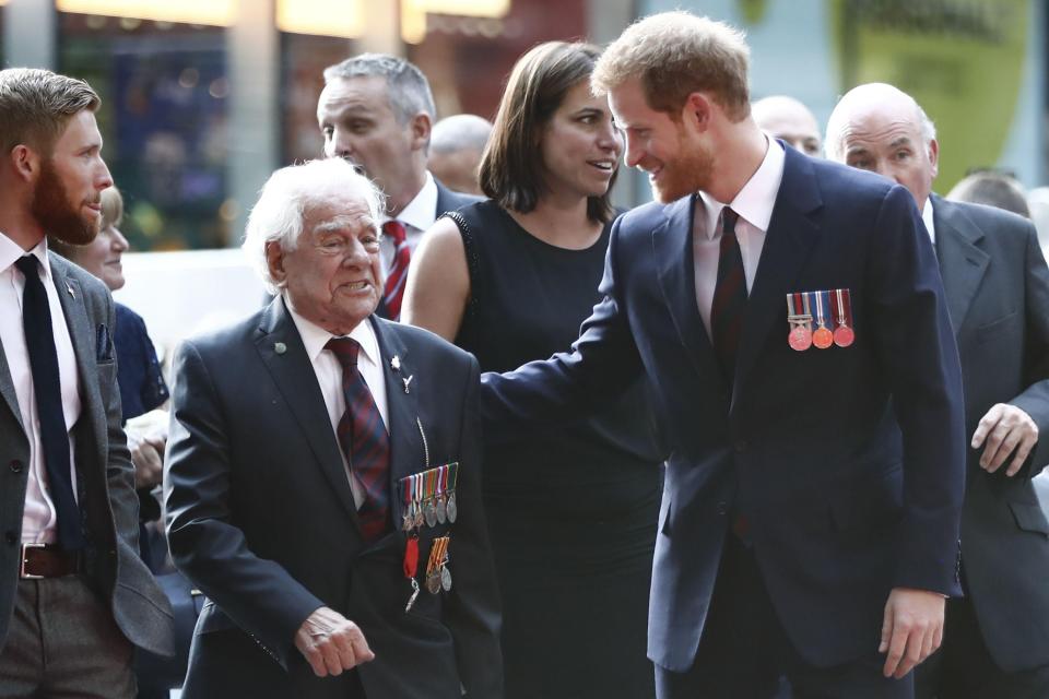  Harry attended with Dunkirk veteran George Wagner