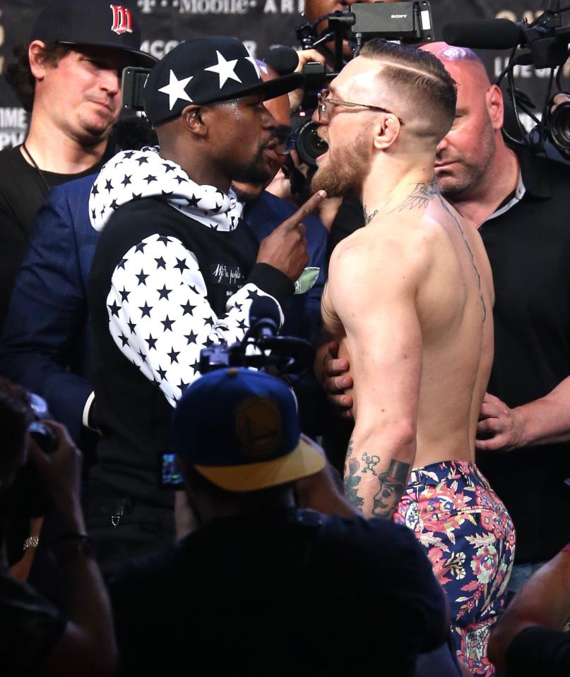  Floyd Mayweather called out Conor McGregor over his racist comments