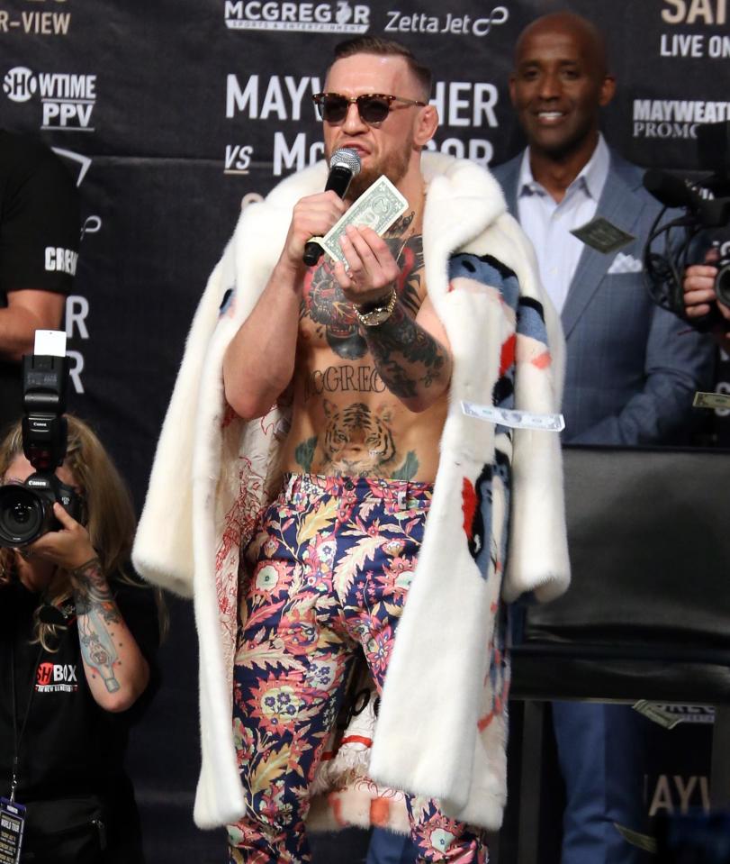  Conor McGregor has been forced to defend his comments over 'dancing monkeys'