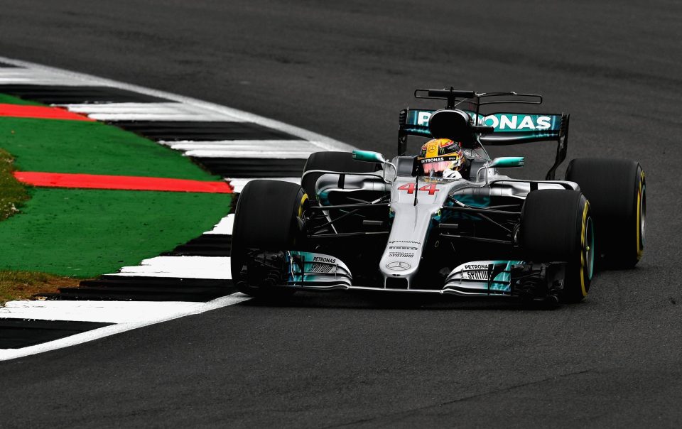 Lewis Hamilton was second fastest behind his Mercedes team-mate in both Friday sessions