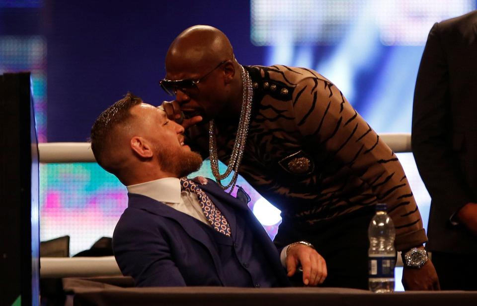 McGregor and Mayweather clashed during their recent press conferences