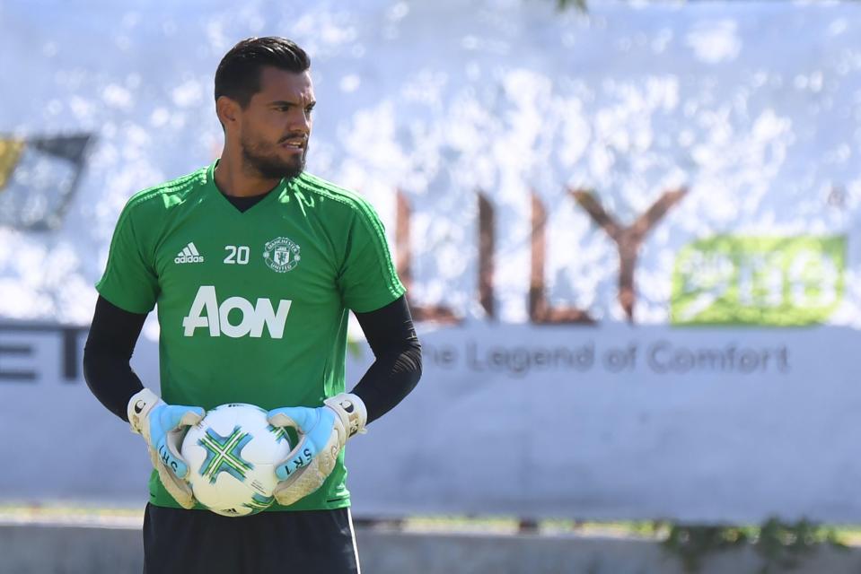 Sergio Romero is the backup keeper at Manchester United despite being a full international himself