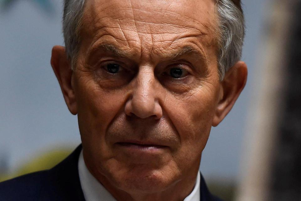  Mr Blair has been branded 'one of the most disliked living figures in British politics' by Nigel Farage