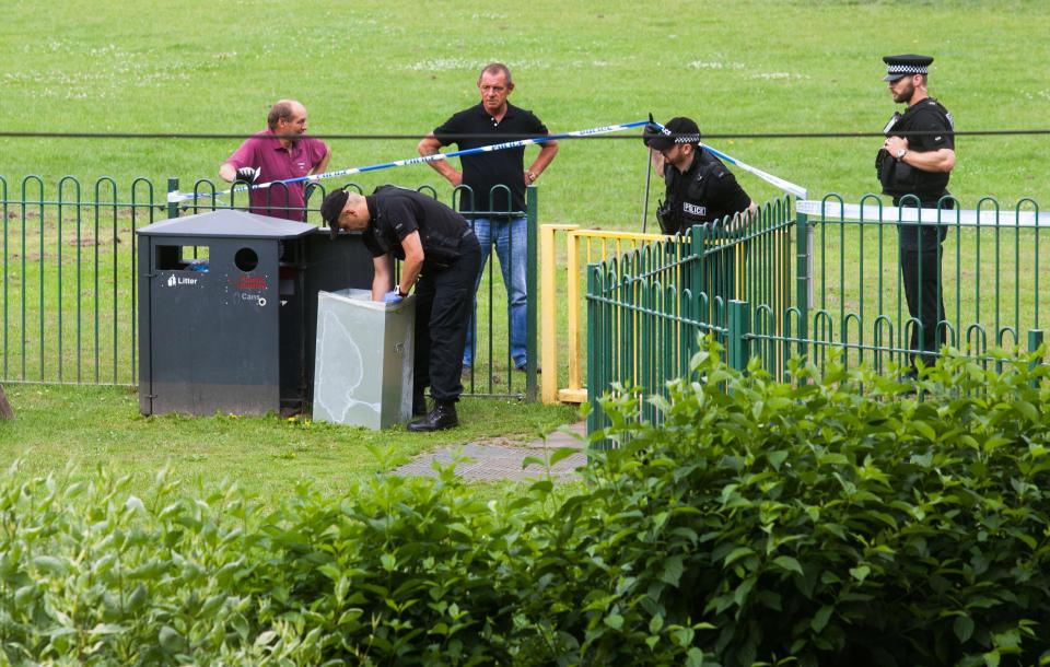  Police are investigating at a Devon Park where the girl was located early this morning