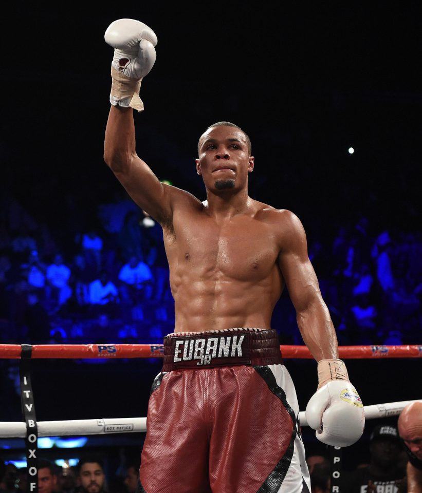 Will Chris Eubank be raising his hand in victory by winning the World Boxing Super Series tournament?