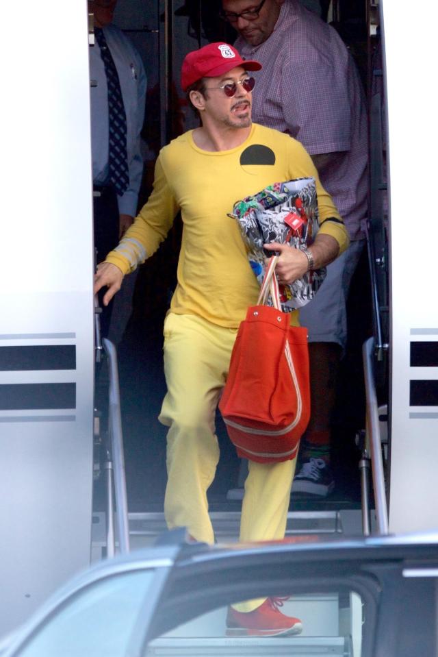  It seemed Robert Downey Jr had misread his invitation and instead came dressed just like non-Disney cartoon Spot the Dog