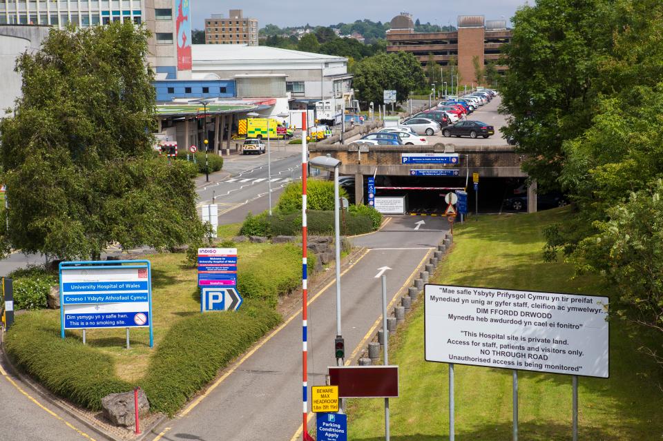 The car park at the hospital hosts 1,800 spaces most of which are reserved for members of the public despite there being 6,000 staff 