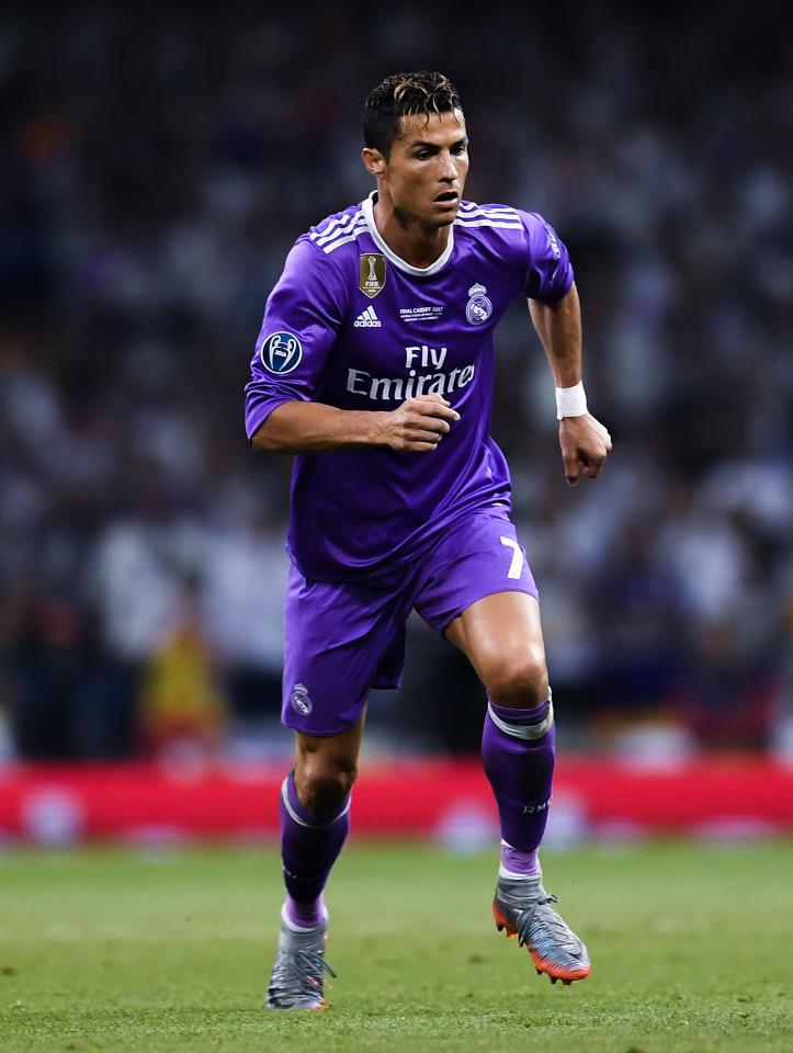  Cristiano Ronaldo helped Real Madrid to a La Liga and Champions League double last season