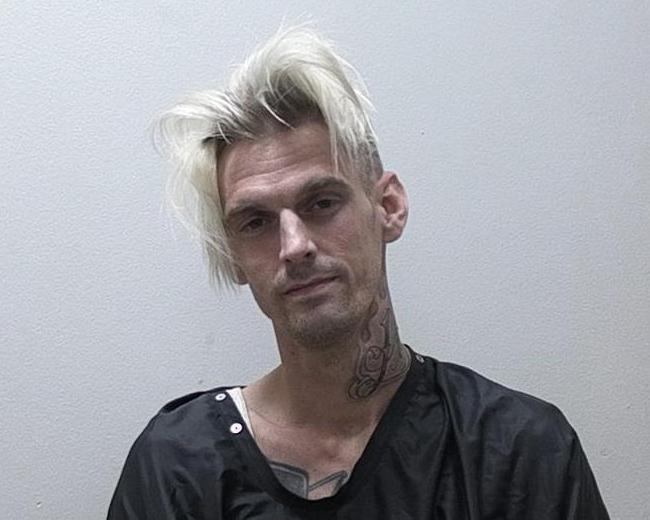  Aaron Carter is facing police charges for possession of marijuana and driving under the influence