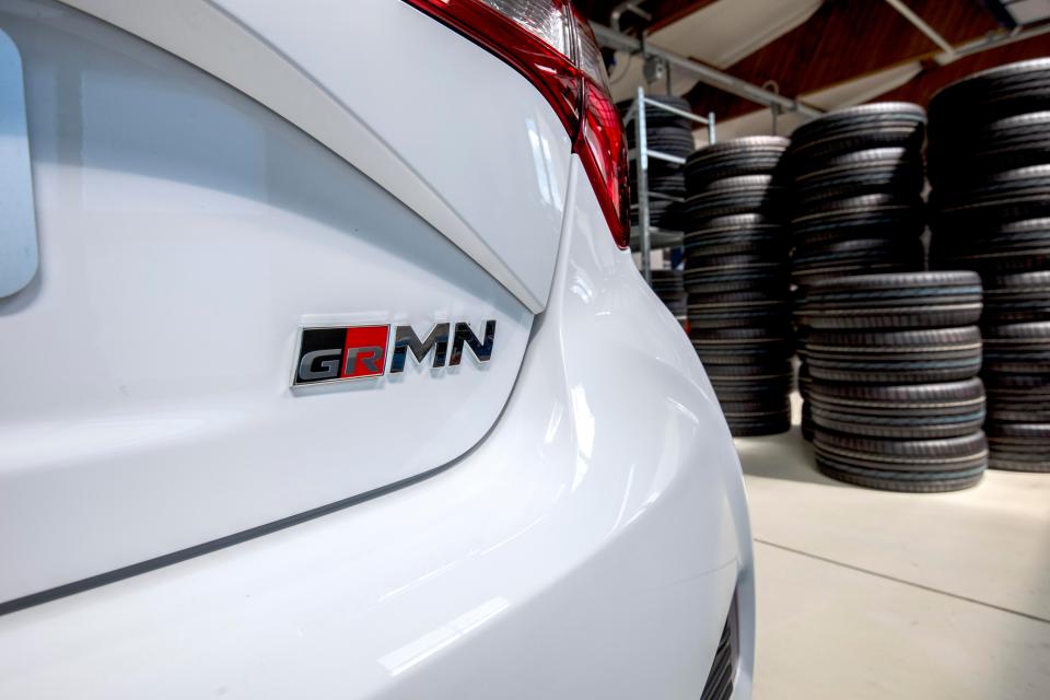  GRMN stands for Gazoo Racing (Toyota’s motorsport arm) tuned by 'Meister of Nurburgring'