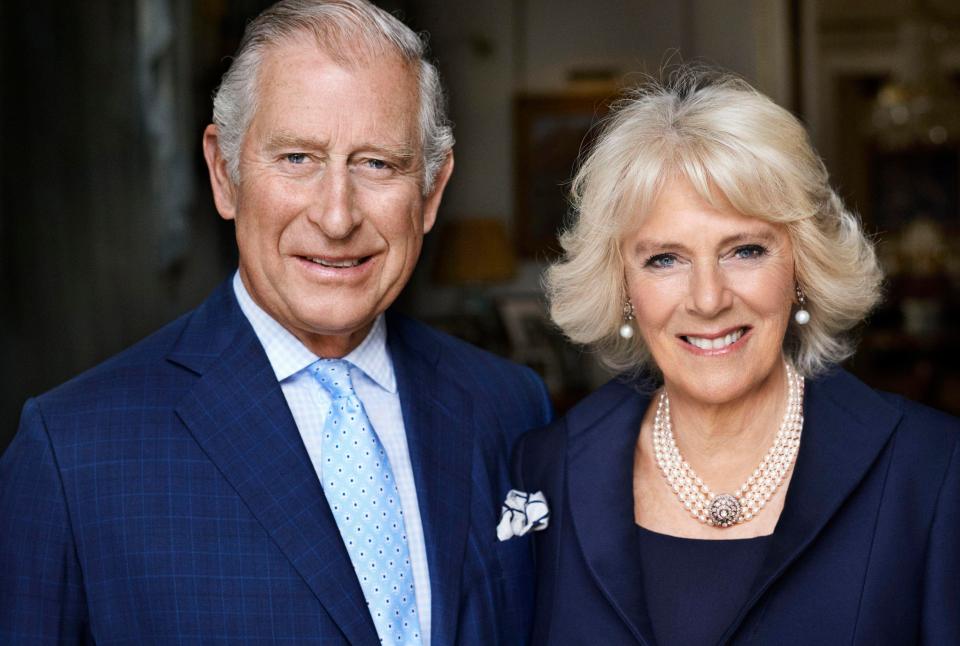  Prince Charles and the Duchess of Cornwall earlier this month