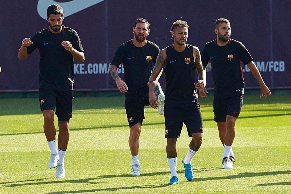 Neymar and his teammates are currently in the US preparing for the International Champions Cup