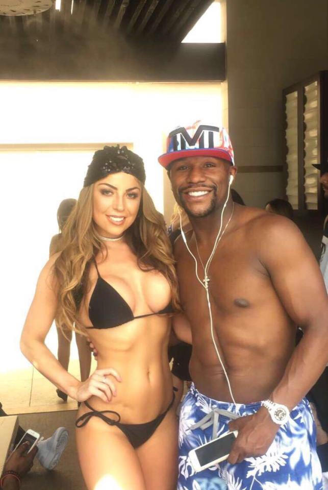  Abi Clarke and Floyd Mayweather have been enjoying secrets dates for over a year