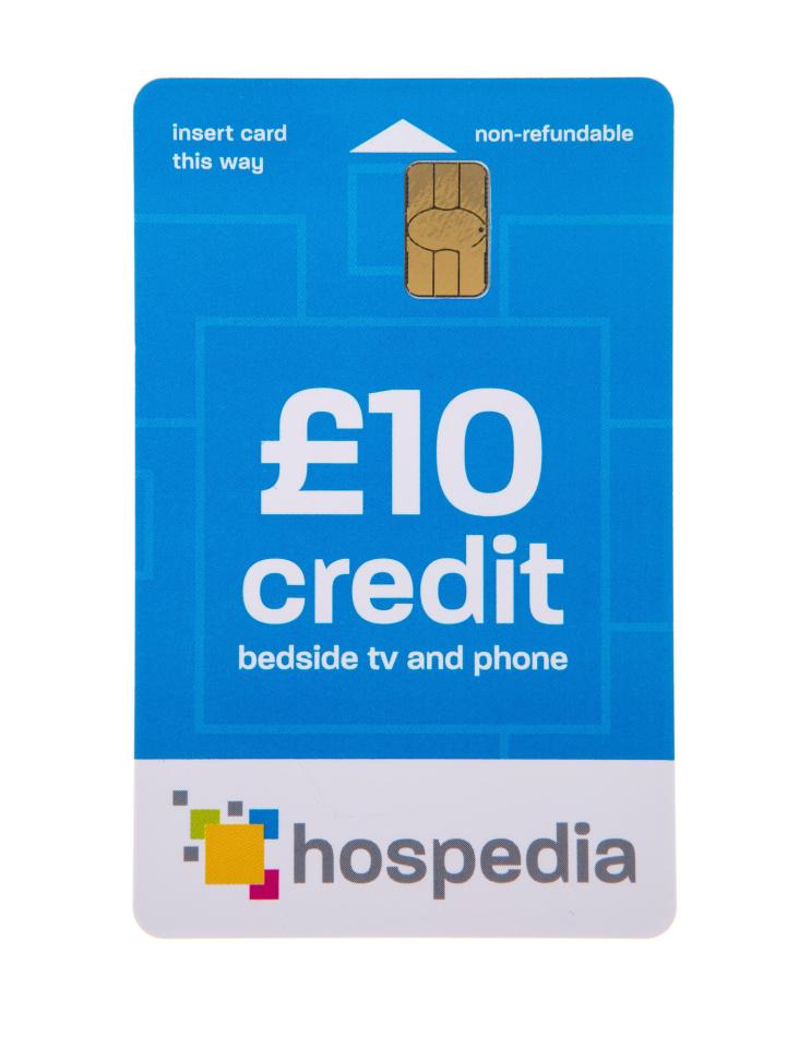  In order to use the hospedia service patients must buy credit