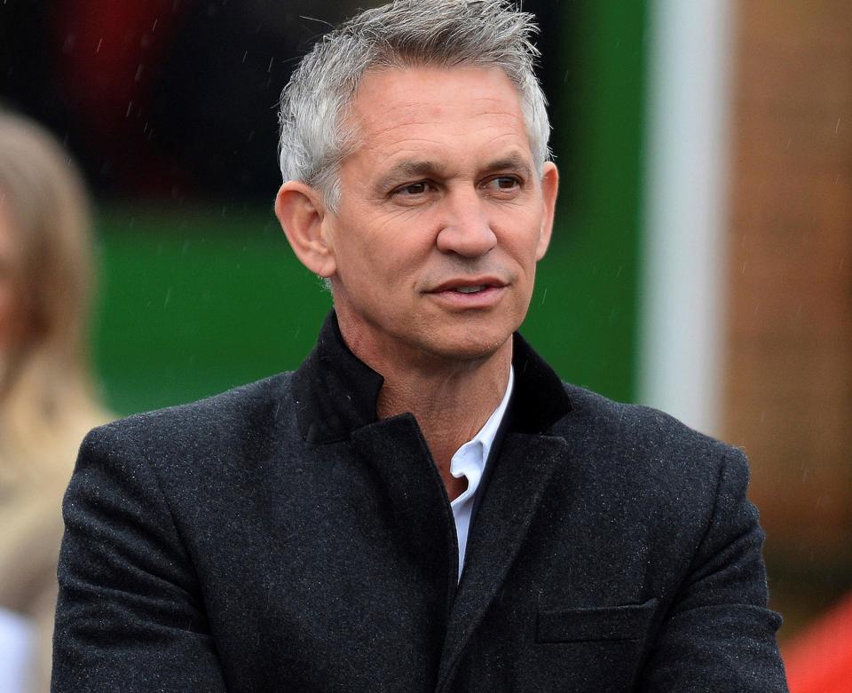 Gary Lineker was ranked second on the list, just behind Chris Evans