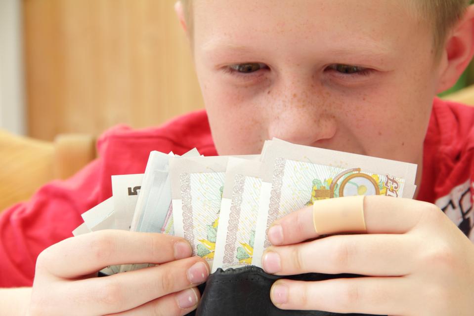  It's important for parents to realise children will have different attitudes towards money