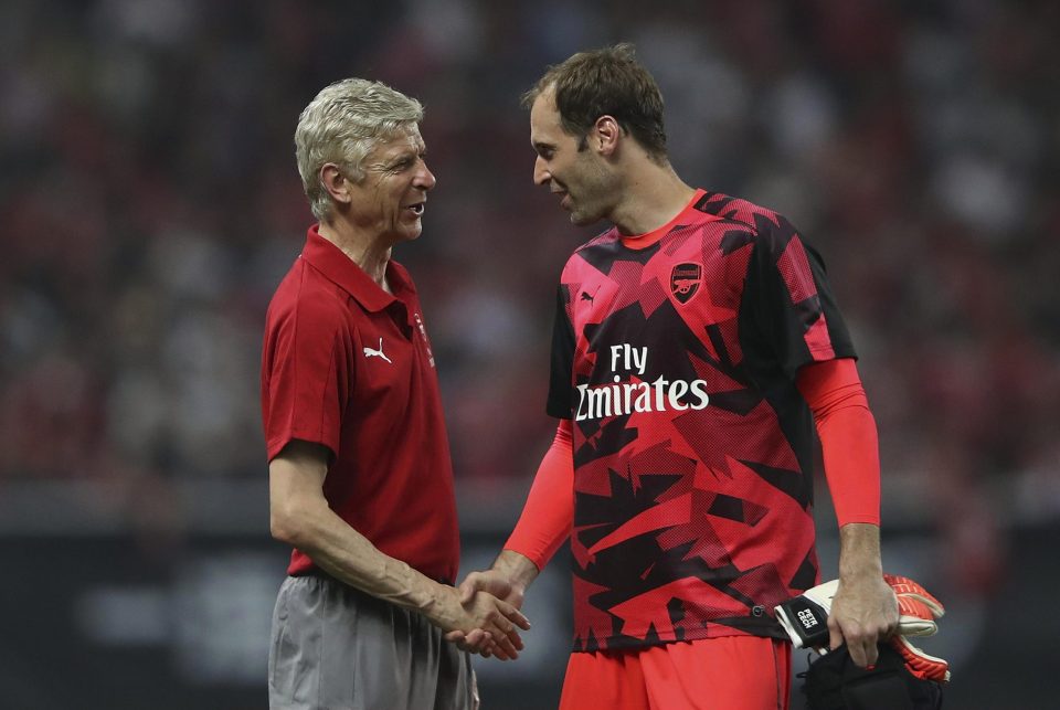 Petr Cech Arsenal Arsene Wenger