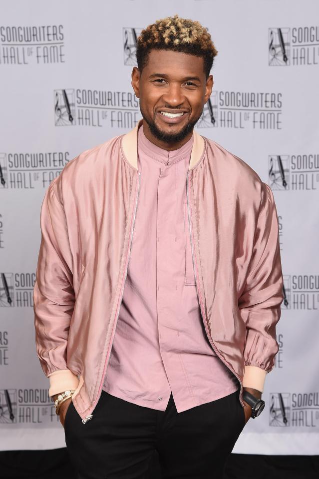  Singer Usher paid £800,000 to a former girlfriend after he infected her with herpes