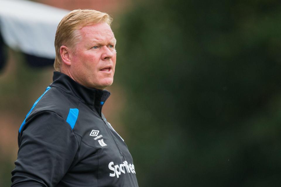 Ronald Koeman's Everton are also interested in the stopper