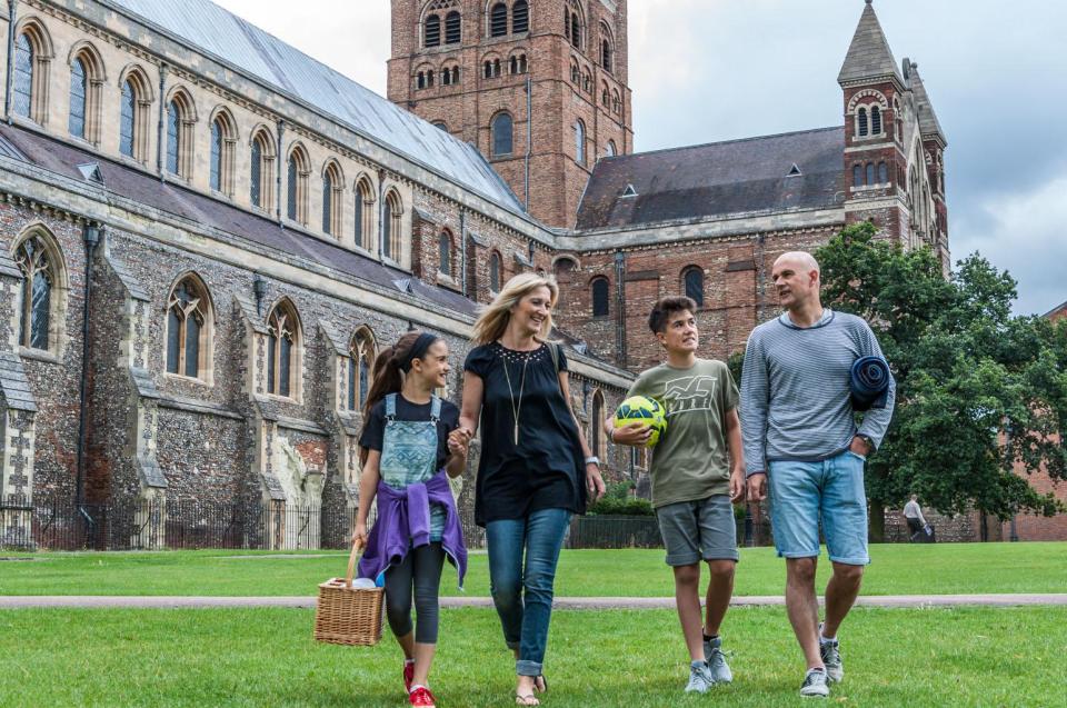  Children can attend a number of arts and crafts workshops at St Albans' Cathedral