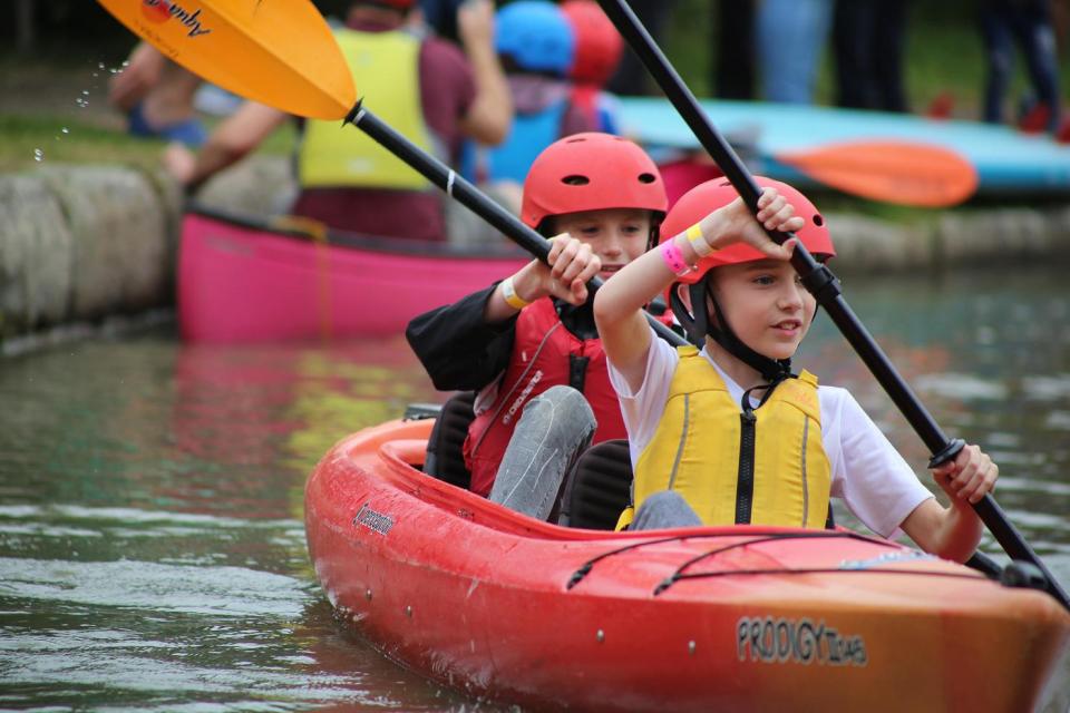  If you're feeling energetic then why not hop in a canoe in the capital at the East London Waterway Festival