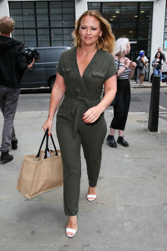  Kimberley says she put on 3st during her first pregnancy and took nearly a year to get back down to her pre-baby figure