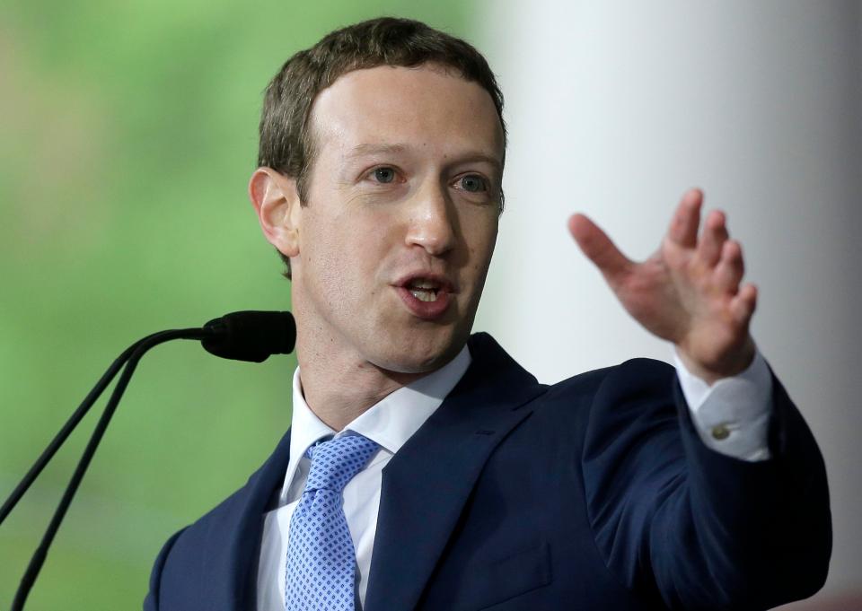  Tech giants such as Mark Zuckerberg's Facebook are the main targets of the GDPR