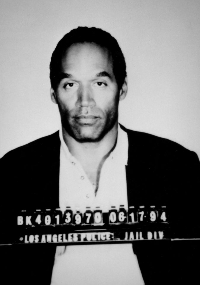  Simpson was arrested in 1994 after a televised car chase