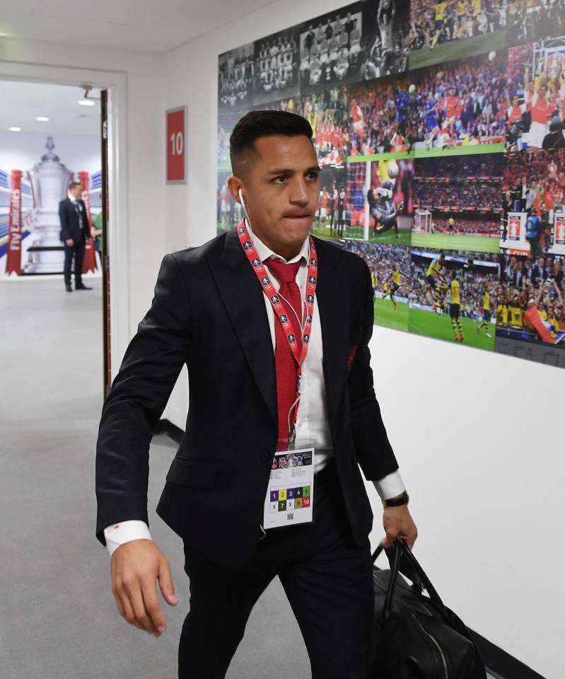  Arsenal star Alexis Sanchez has spoken of how he wants to play for a team in the Champions League