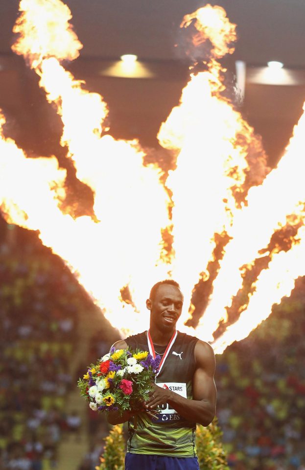 Jamaican sprinter Usain Bolt revved up his form at just the right time ahead of the World Championships