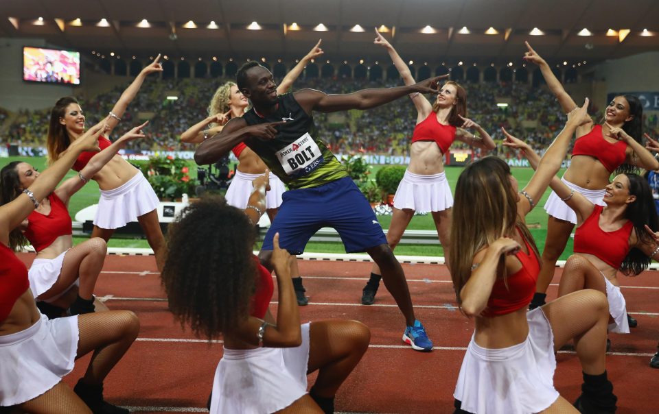 Usain Bolt looked back to his old self as he triumphed in his last ever Diamond League 100m