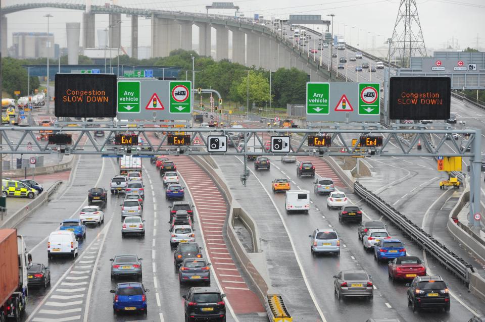  Drivers have been braving poor conditions as their holidays get underway