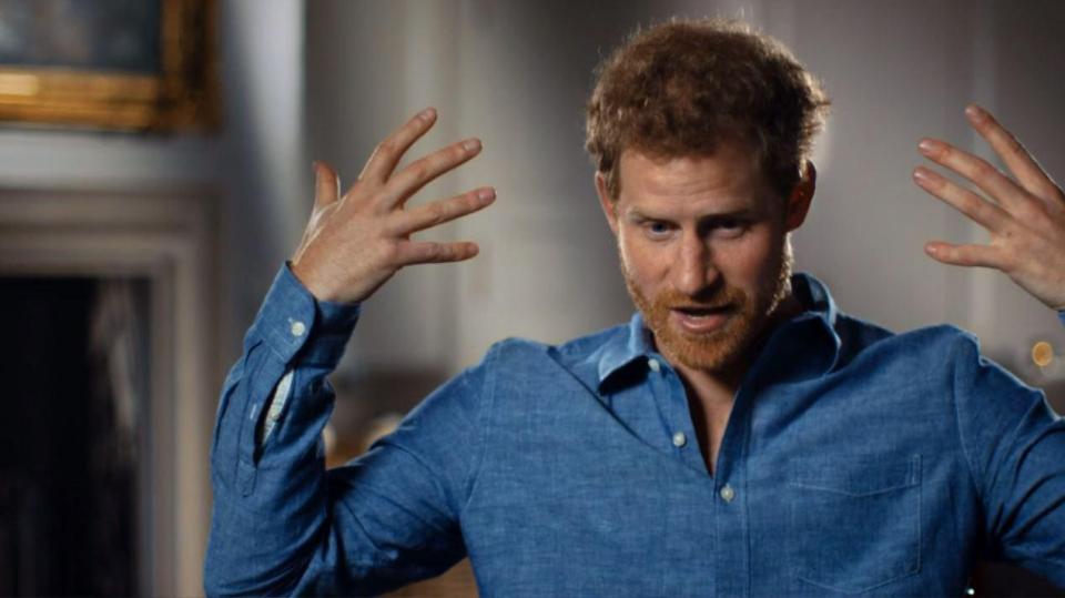  Prince Harry described his mother as a 'naughty parent'