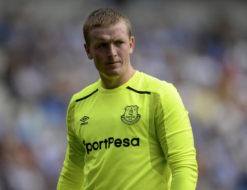 Jordan Pickford cost Everton £30million this summer