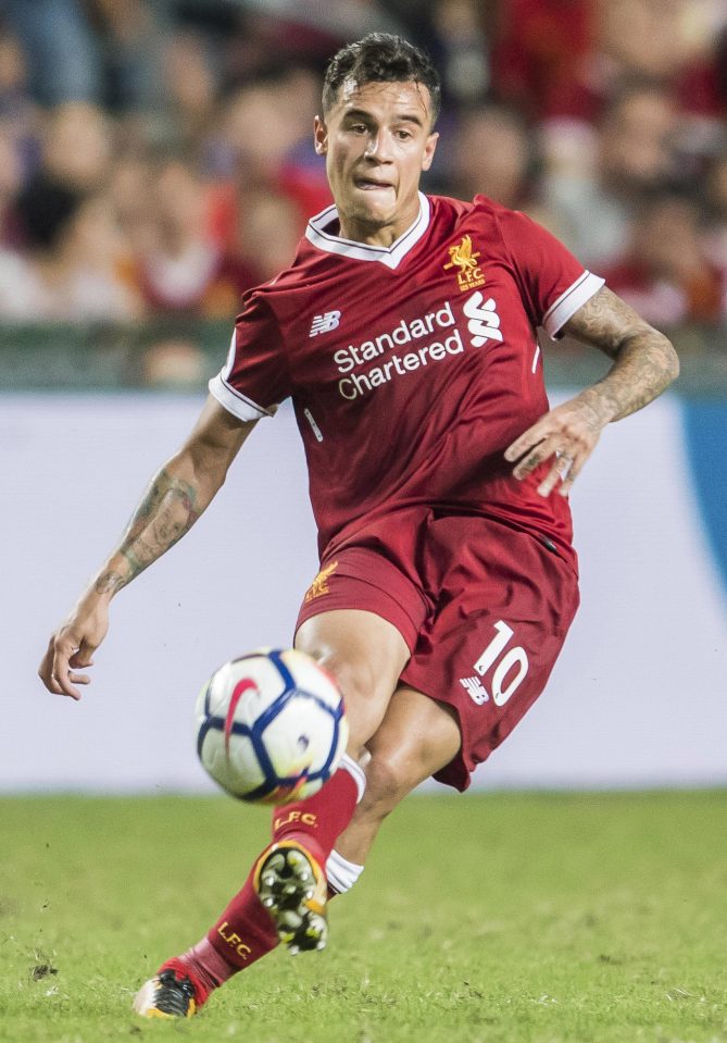  Philippe Coutinho is surely the player Liverpool would most like to keep