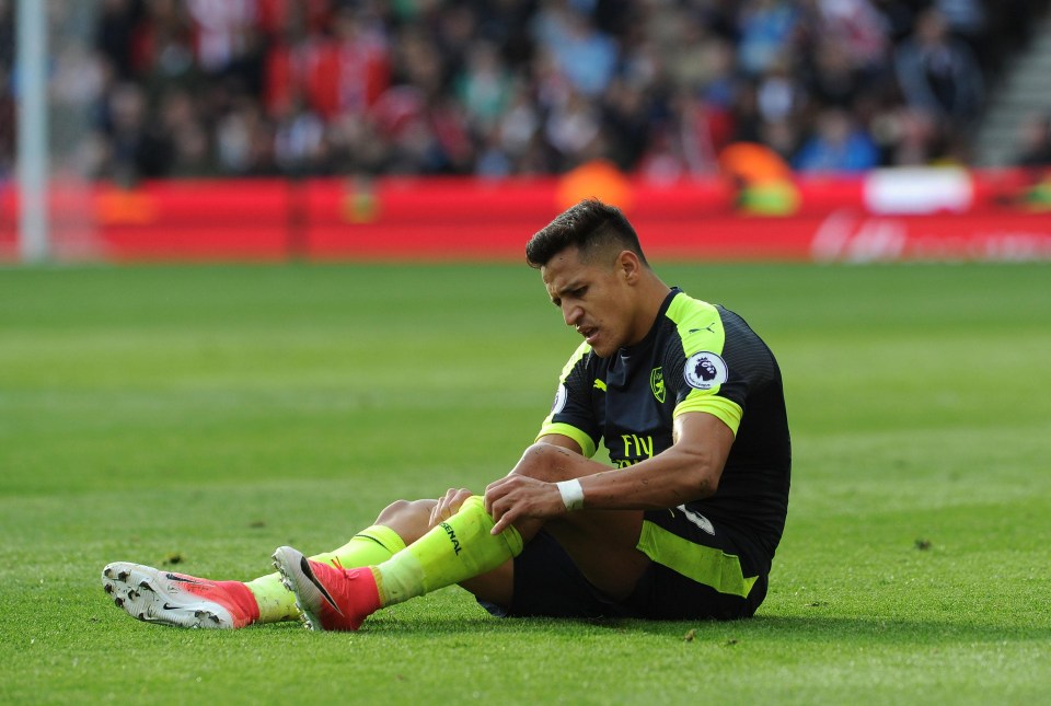 Alexis Sanchez grew increasingly frustrated at Arsenal last season