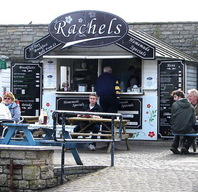  Rachel's is a seafood shack in the the seaside town where Broadchurch was filmed