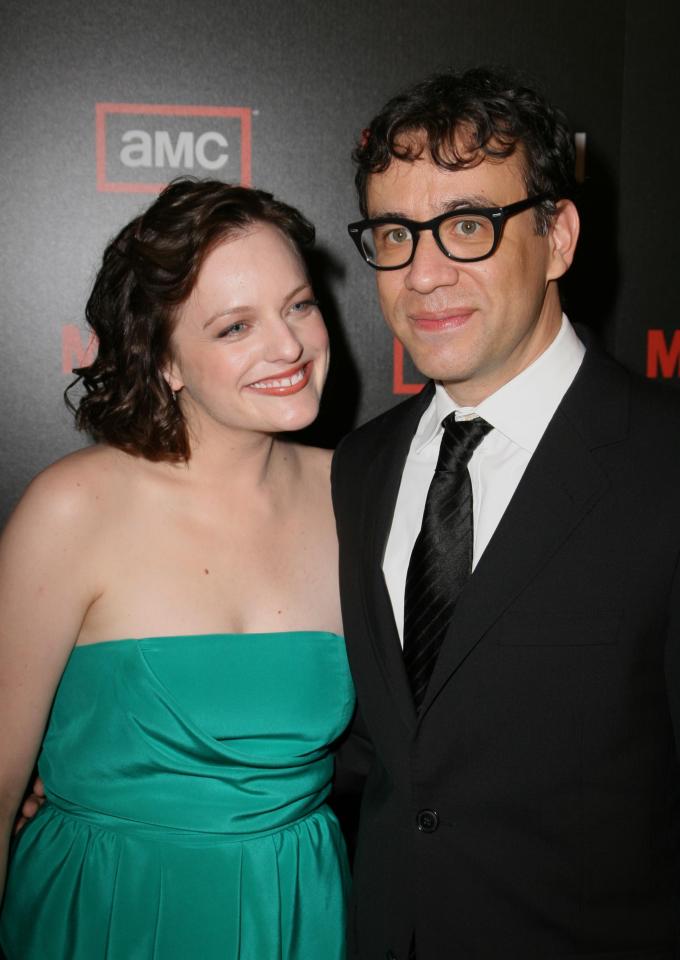 Elisabeth and ex-husband Fred Armisen